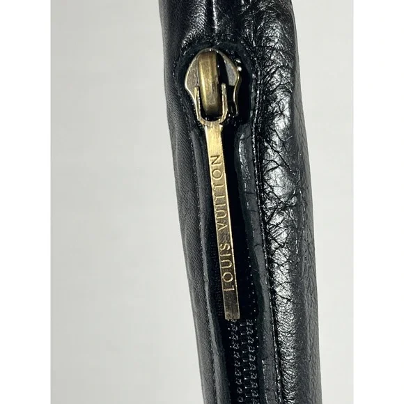 Louis Vuitton Boots Womens 7.5 Black Leather Designer Luxury Ankle Boots - Picture 4 of 16